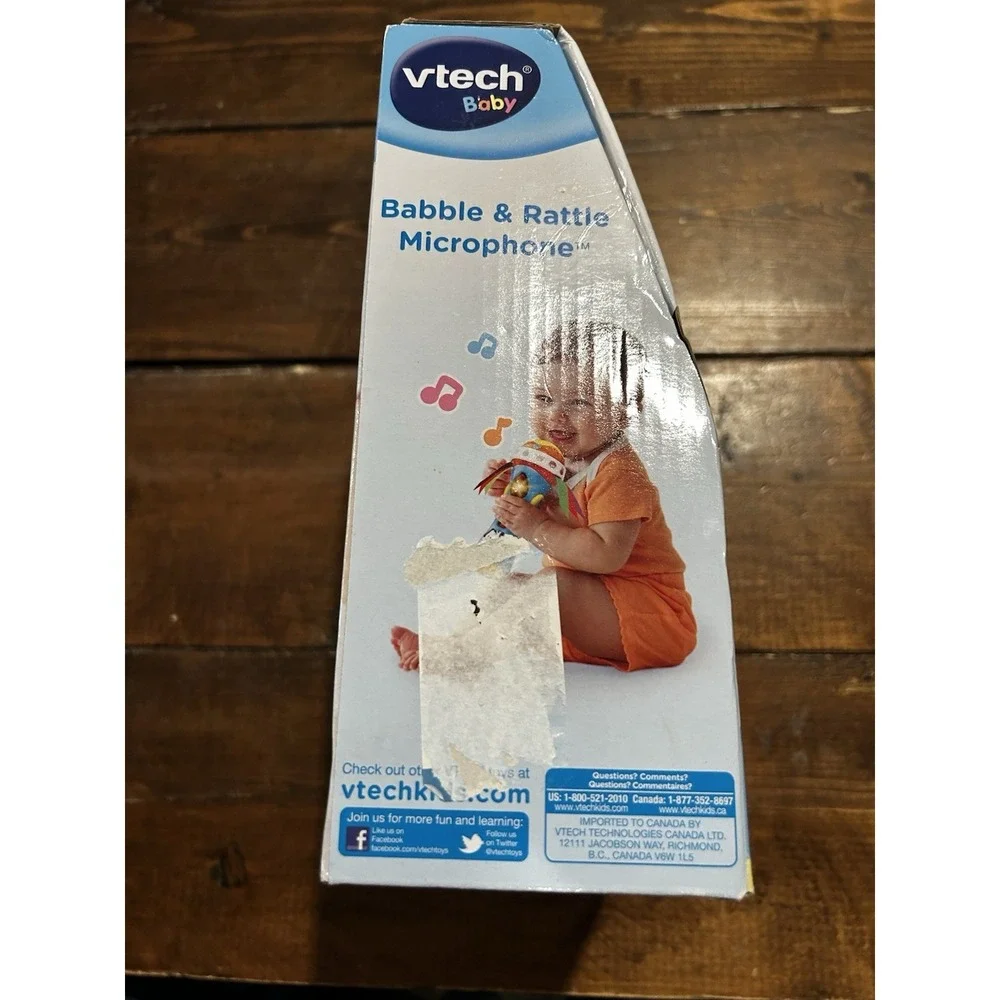 Vtech Babble‎ & Rattle Microphone Pink BRAND NEW